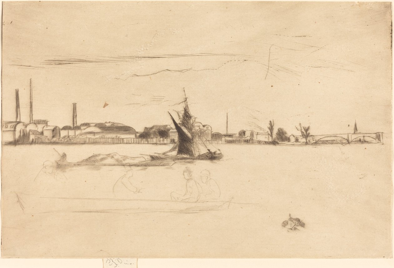 شمعة برايس ، ج. 1875. بواسطة جيمس أبوت ماكنيل ويسلر