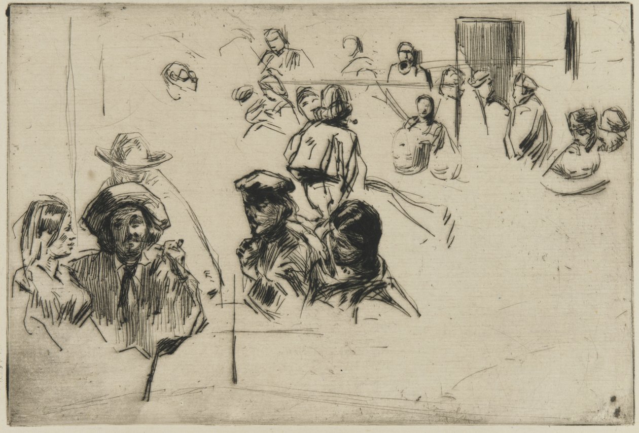 طريق راتكليف السريع ، 1861 (نقطة جاف على الورق) بواسطة جيمس أبوت ماكنيل ويسلر