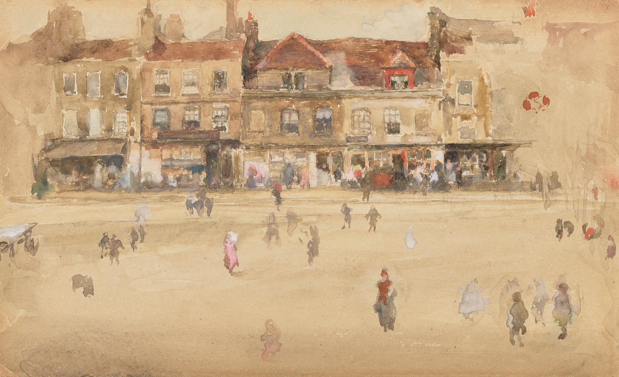 ريد وبراون هوكستون ، 1885-1886. بواسطة جيمس أبوت ماكنيل ويسلر