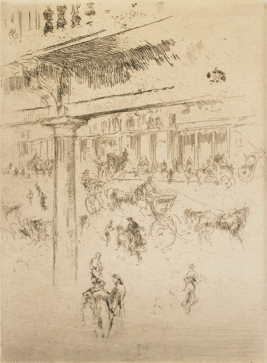 ريجنت كوادرانت ، 1880-1881. بواسطة جيمس أبوت ماكنيل ويسلر