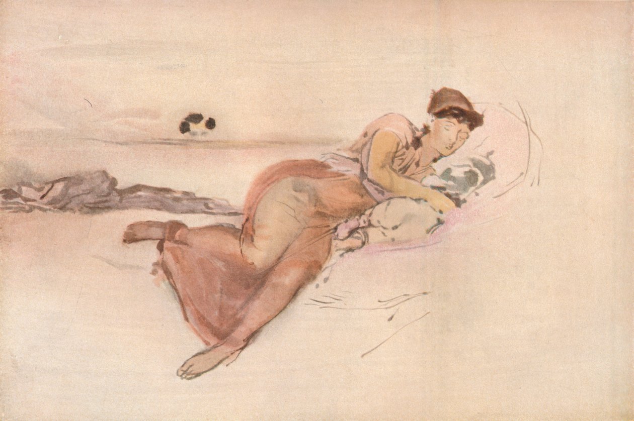 روز و بينك ، أمهات القيلولة ، c1875 بواسطة جيمس أبوت ماكنيل ويسلر