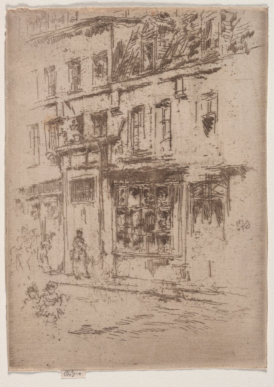 Rue du Buerre ، بروكسل. بواسطة جيمس أبوت ماكنيل ويسلر