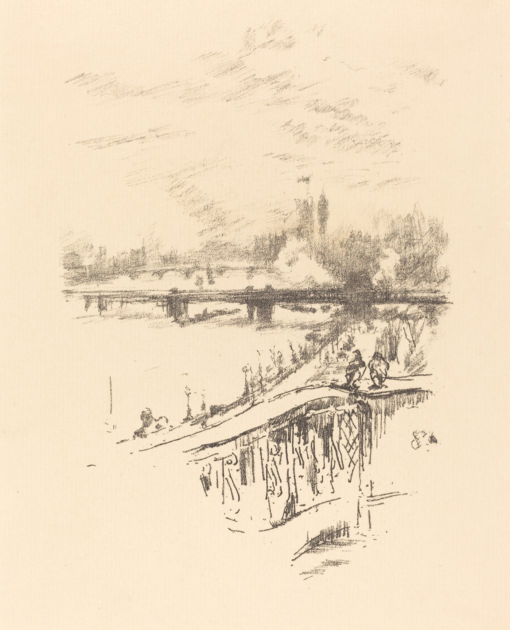 حمام سافوي 1896. بواسطة جيمس أبوت ماكنيل ويسلر