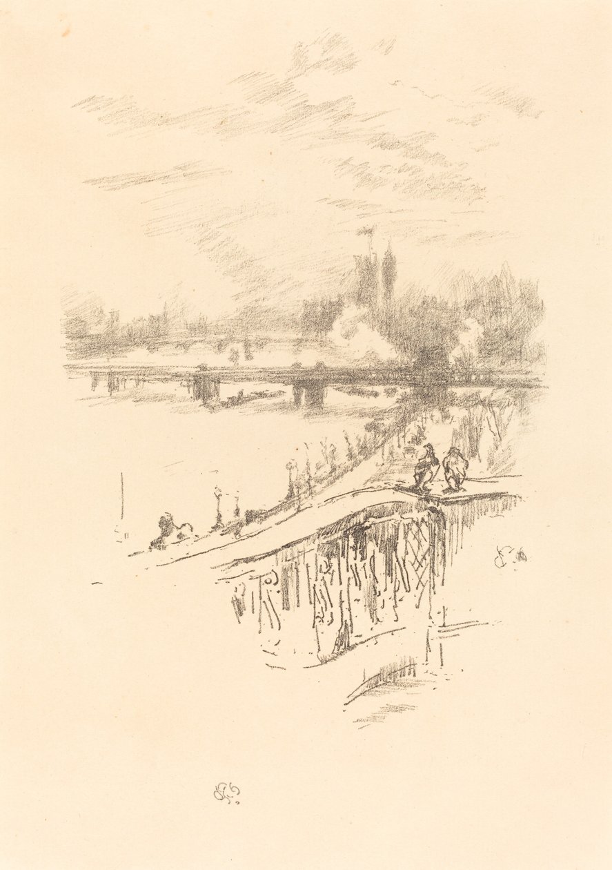 حمام سافوي 1896. بواسطة جيمس أبوت ماكنيل ويسلر