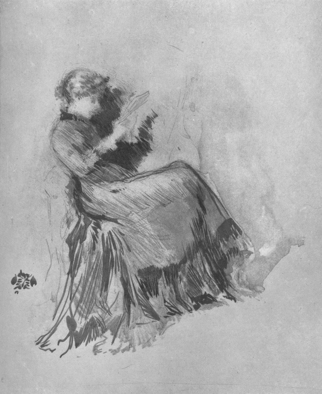 دراسة ، c1880 ، 1904 بواسطة جيمس أبوت ماكنيل ويسلر