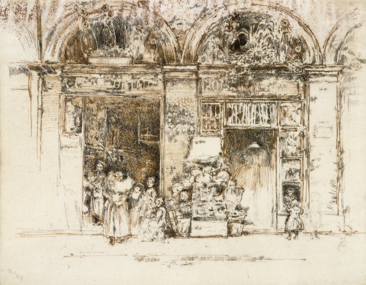 عباد الشمس ، شارع الفنون الجميلة ، c.1892-93 بواسطة جيمس أبوت ماكنيل ويسلر