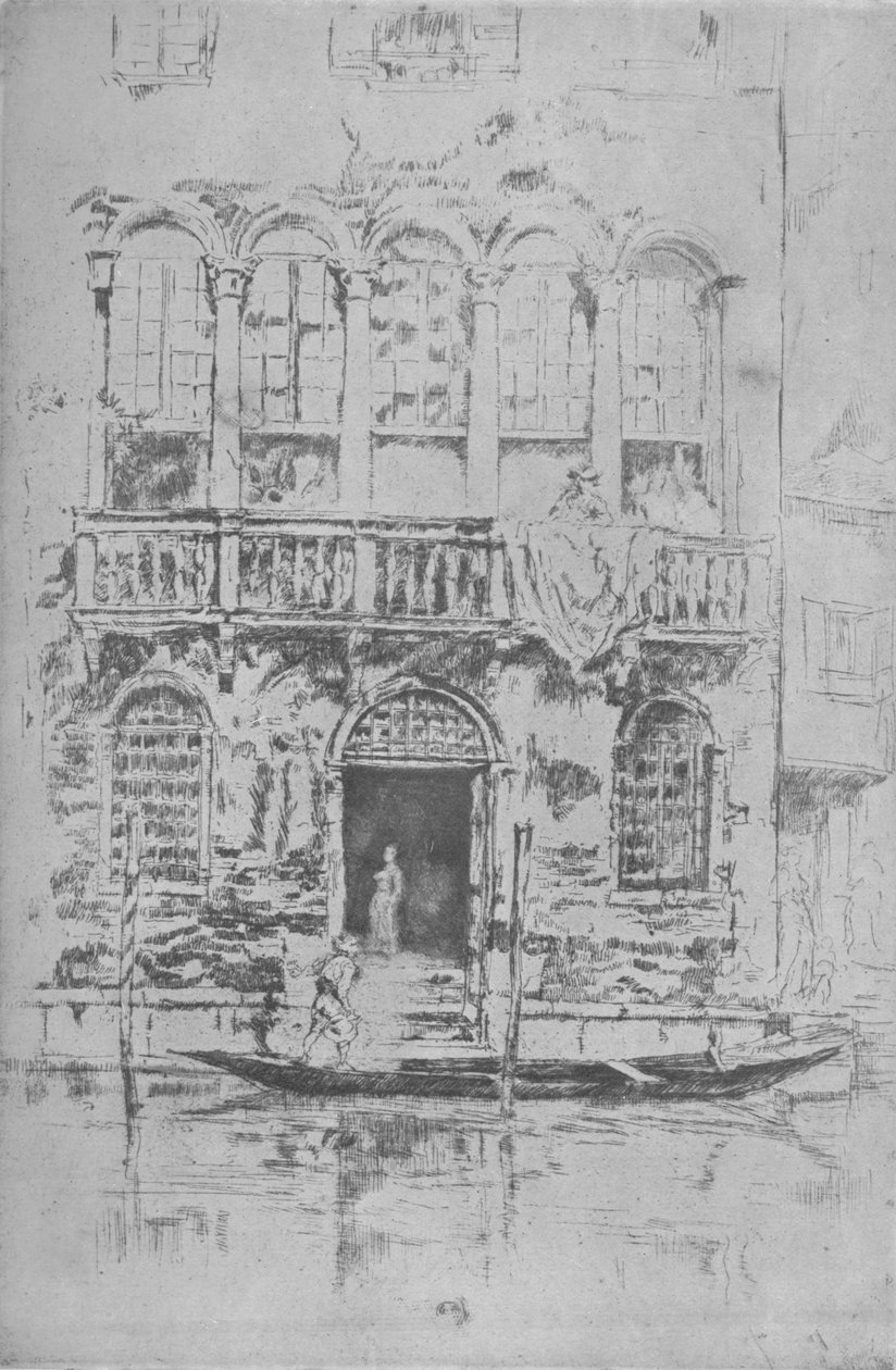 الشرفة ، 1879 ، 1904 بواسطة جيمس أبوت ماكنيل ويسلر