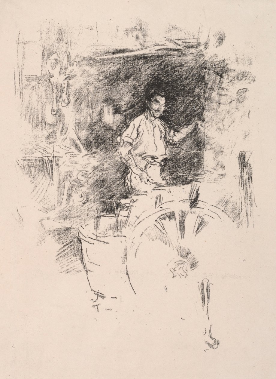 الحداد ، 1895. بواسطة جيمس أبوت ماكنيل ويسلر