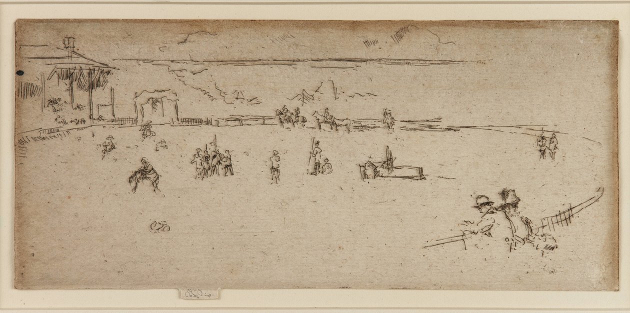 الحصان الجامح ، الغرب المتوحش ، 1887. بواسطة جيمس أبوت ماكنيل ويسلر