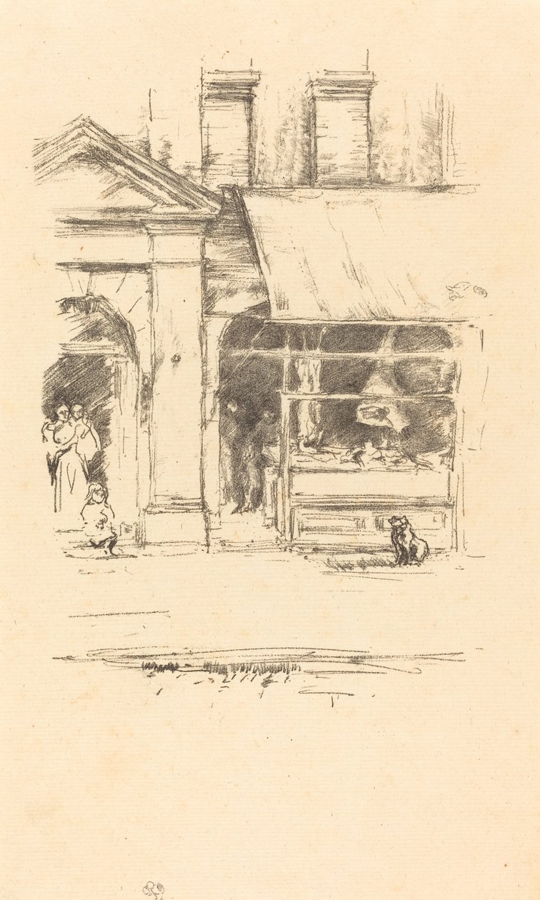 كلب الجزار ، 1896. بواسطة جيمس أبوت ماكنيل ويسلر