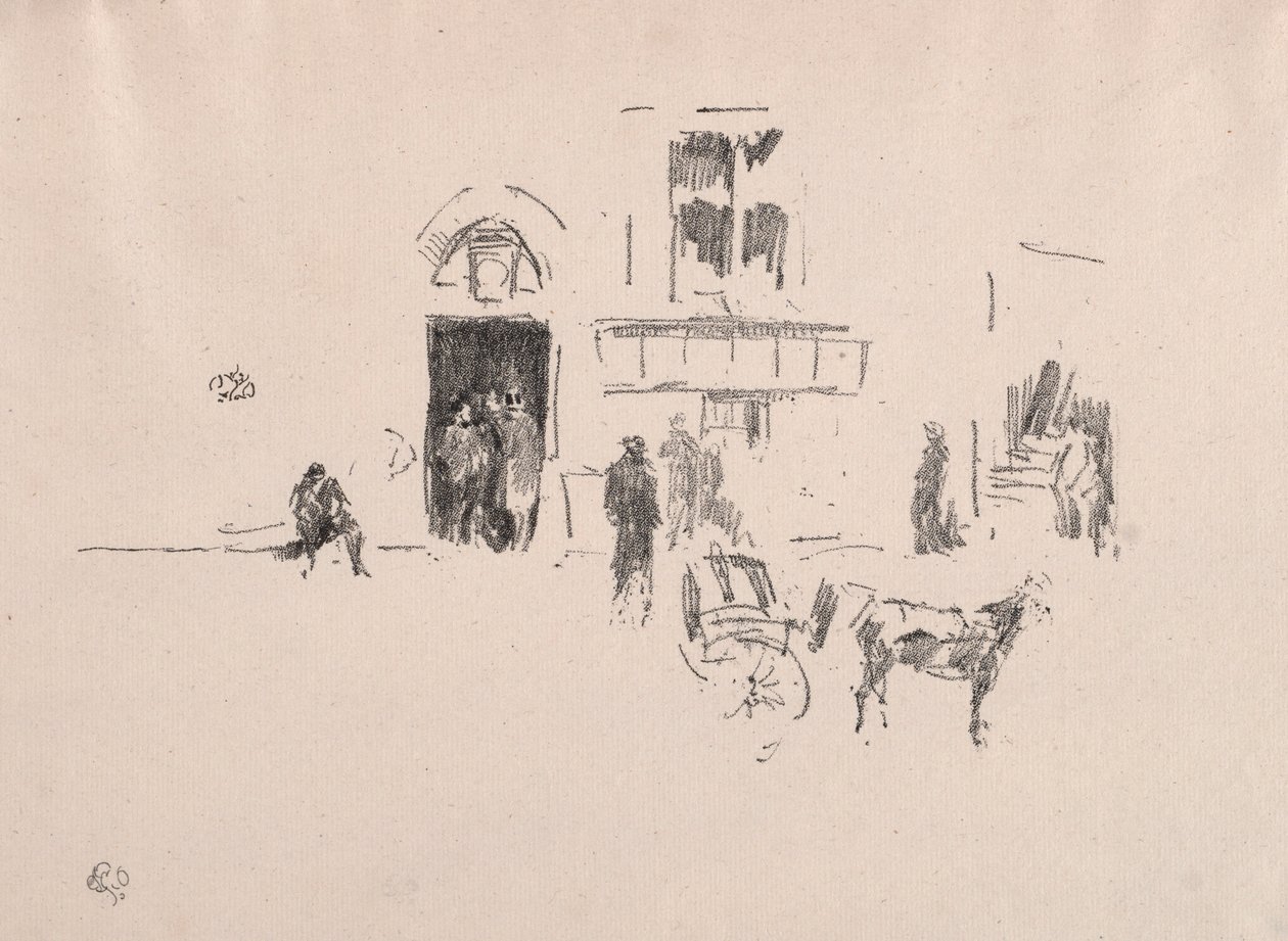 باب المرح المرح ، 1879. بواسطة جيمس أبوت ماكنيل ويسلر