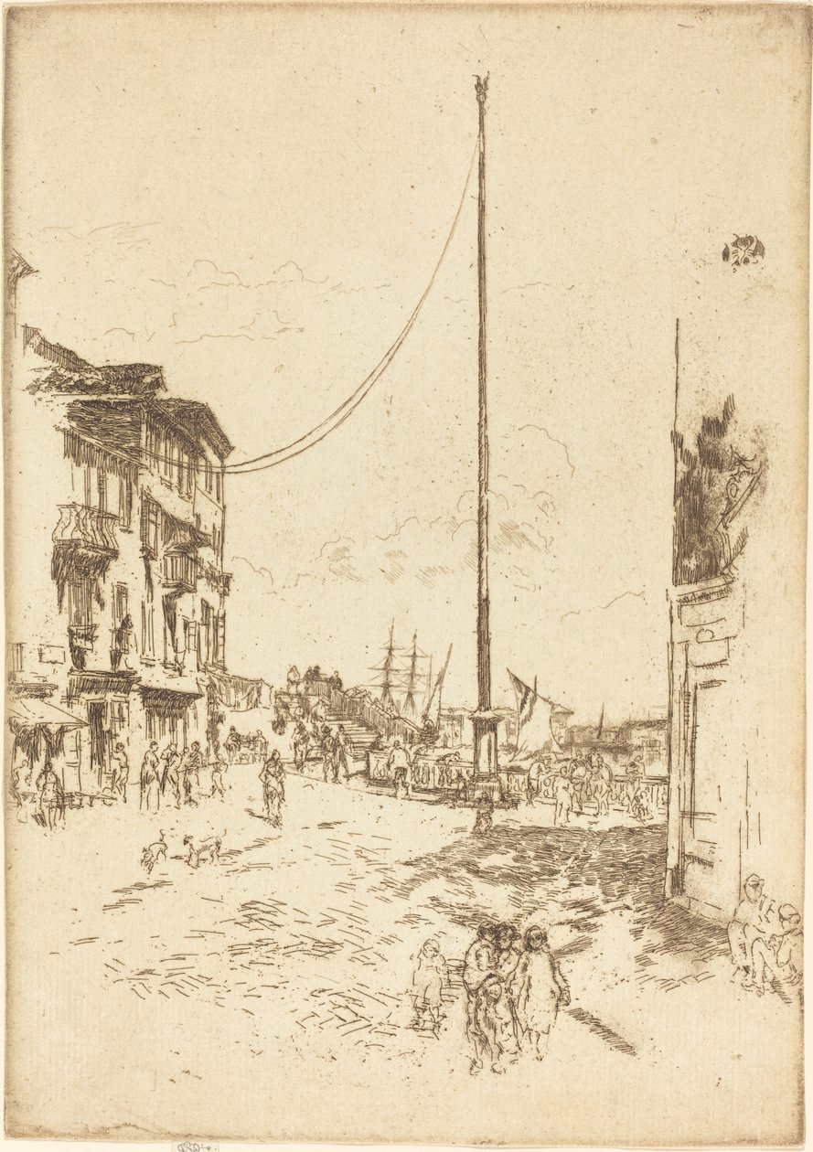 الصاري الصغير 1880. بواسطة جيمس أبوت ماكنيل ويسلر