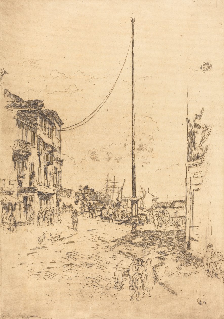 الصاري الصغير 1880. بواسطة جيمس أبوت ماكنيل ويسلر