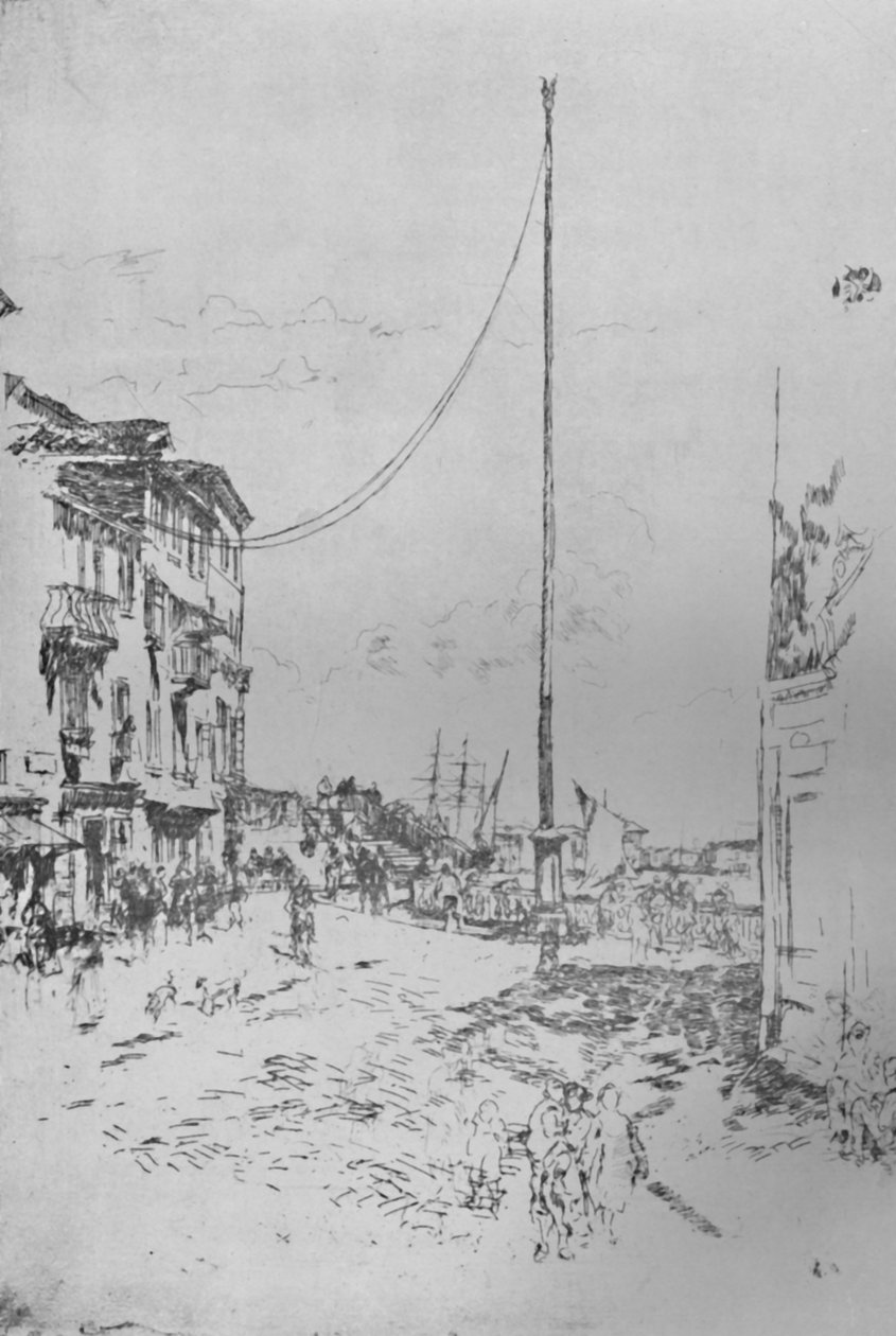 الصاري الصغير ، c1880 ، 1925. بواسطة جيمس أبوت ماكنيل ويسلر