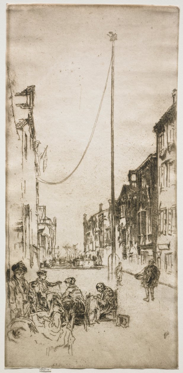 الصاري 1880. بواسطة جيمس أبوت ماكنيل ويسلر