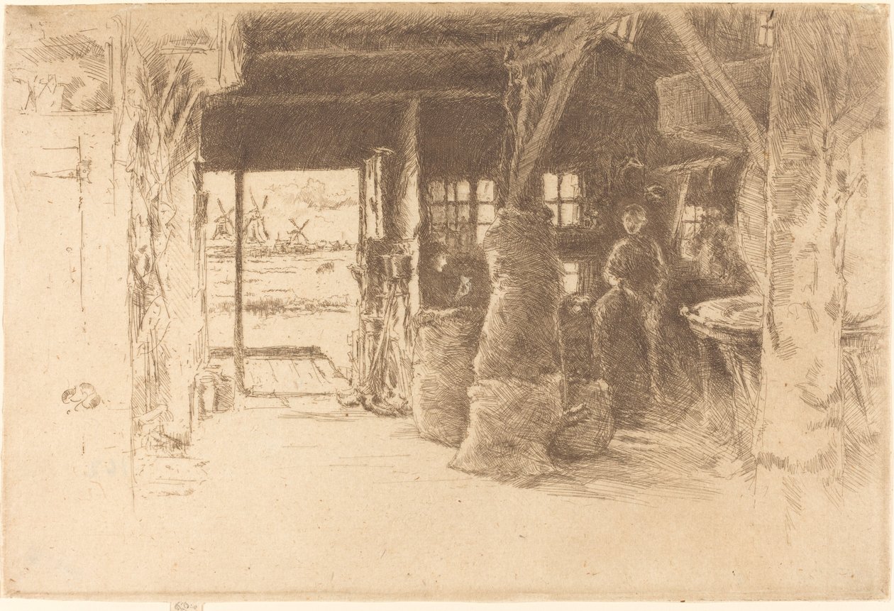 الطاحونة 1889. بواسطة جيمس أبوت ماكنيل ويسلر