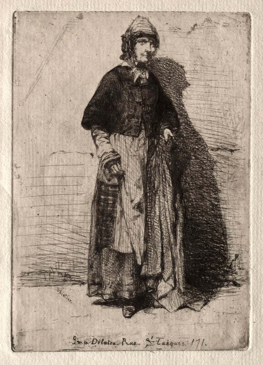 الأم جيرارد ، 1858. بواسطة جيمس أبوت ماكنيل ويسلر