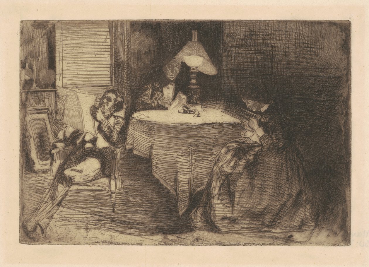 غرفة الموسيقى ، 1859. بواسطة جيمس أبوت ماكنيل ويسلر