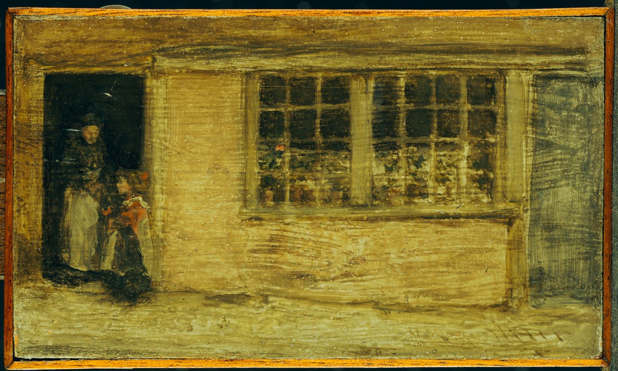 نافذة المتجر ، c.1885-90 بواسطة جيمس أبوت ماكنيل ويسلر