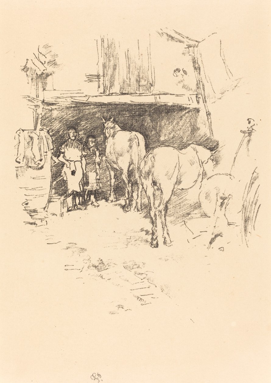 ساحة سميث ، 1895. بواسطة جيمس أبوت ماكنيل ويسلر