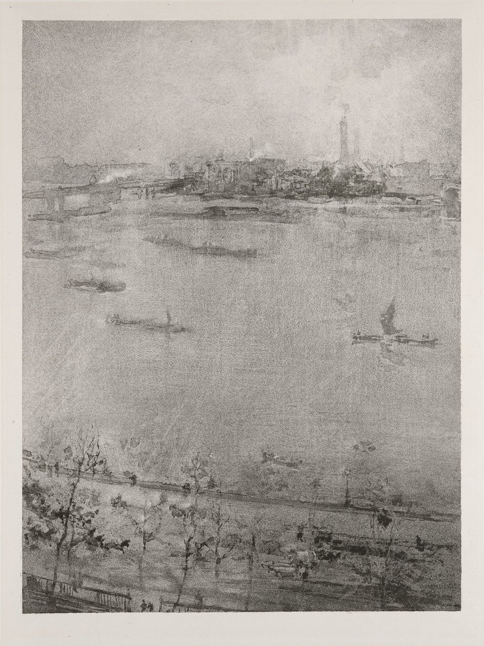 التايمز ، 1896 بواسطة جيمس أبوت ماكنيل ويسلر