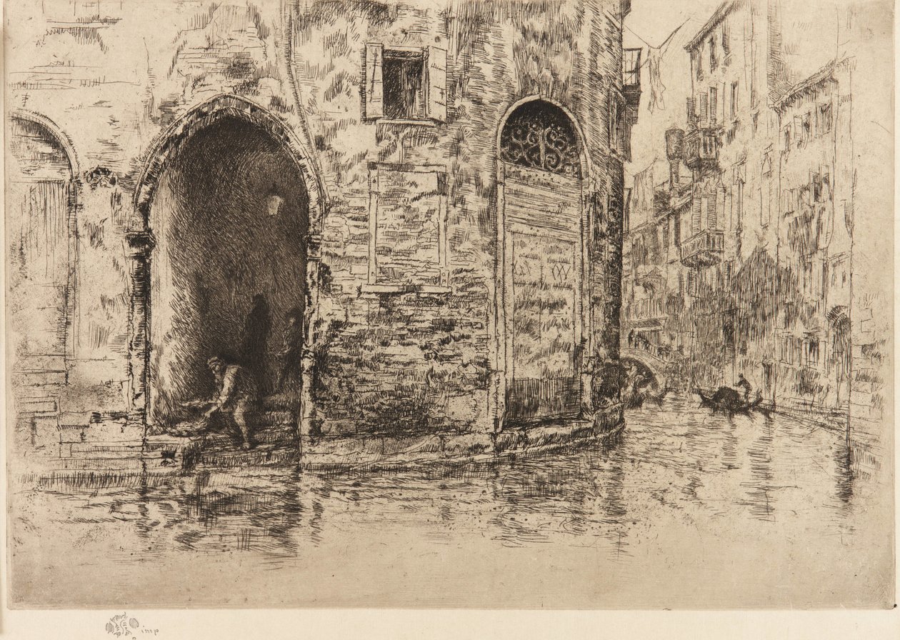 المدخلان ، 1879-1880. بواسطة جيمس أبوت ماكنيل ويسلر