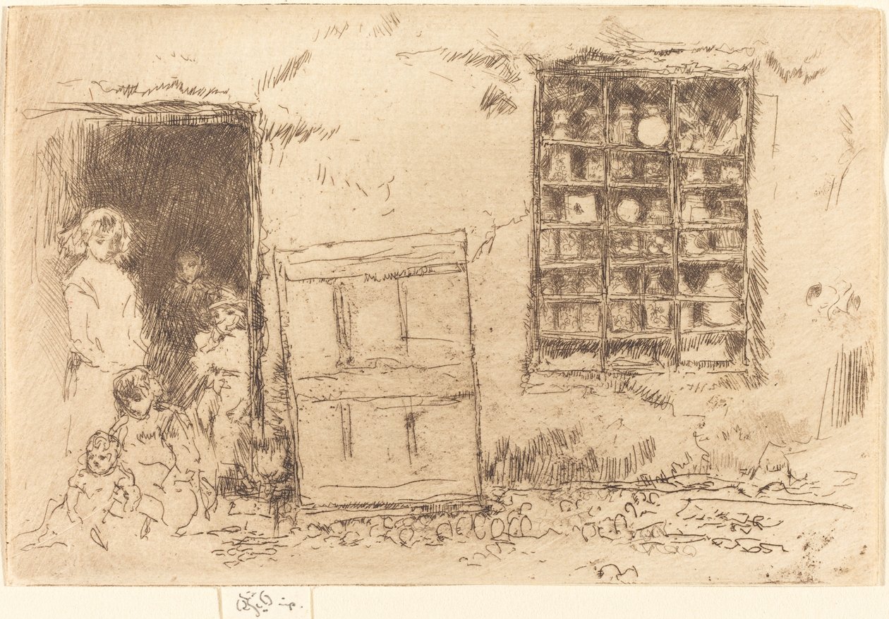 ذا فيليج سويت شوب ، 1887. بواسطة جيمس أبوت ماكنيل ويسلر