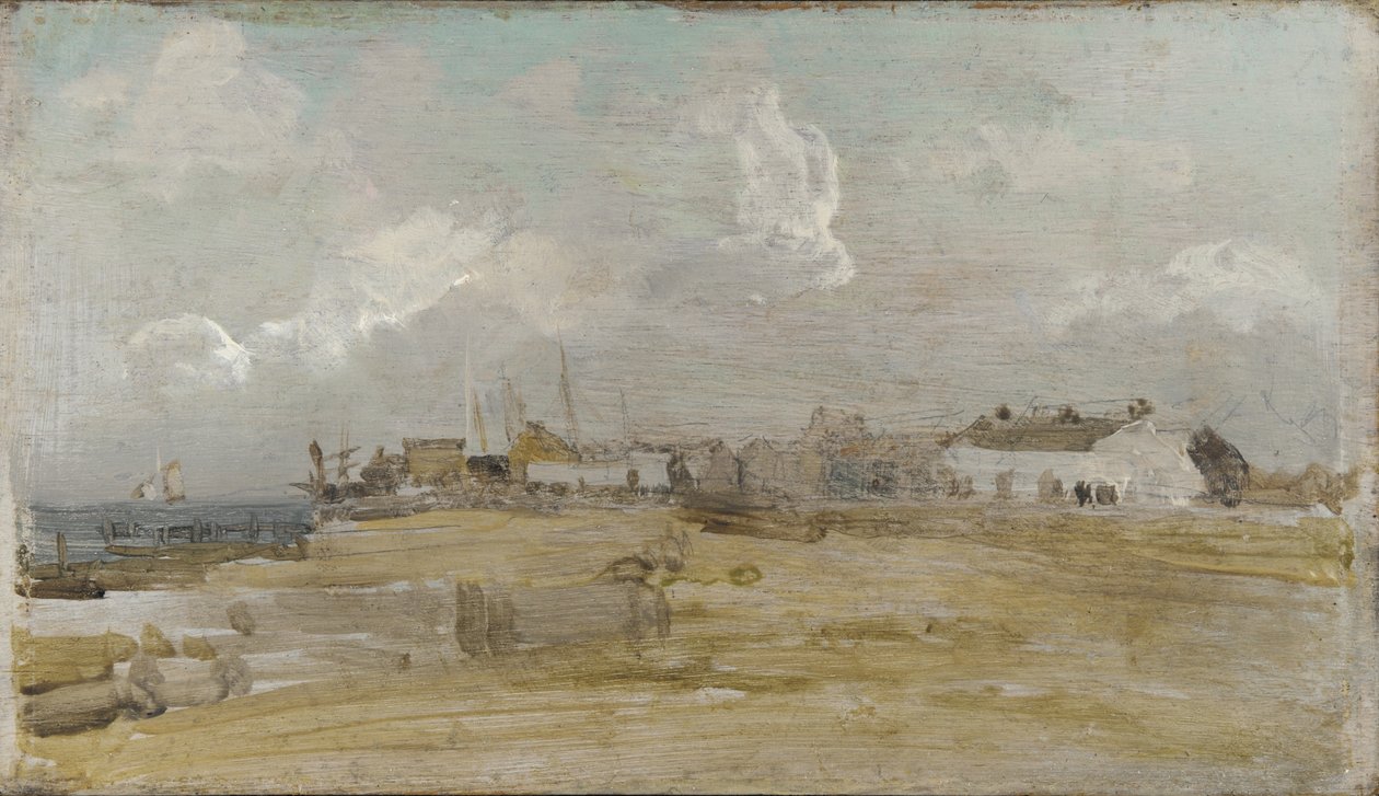 البيت الأبيض ، c.1884-85 (زيت على لوح خشبي) بواسطة جيمس أبوت ماكنيل ويسلر