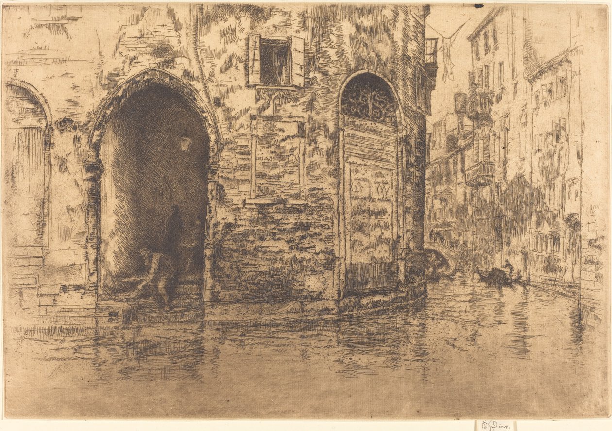 بابان ، 1880. بواسطة جيمس أبوت ماكنيل ويسلر