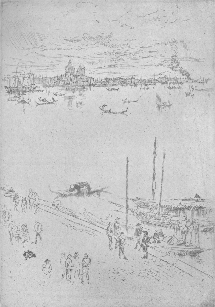 تستقيم البندقية ، c1880 ، 1904 بواسطة جيمس أبوت ماكنيل ويسلر