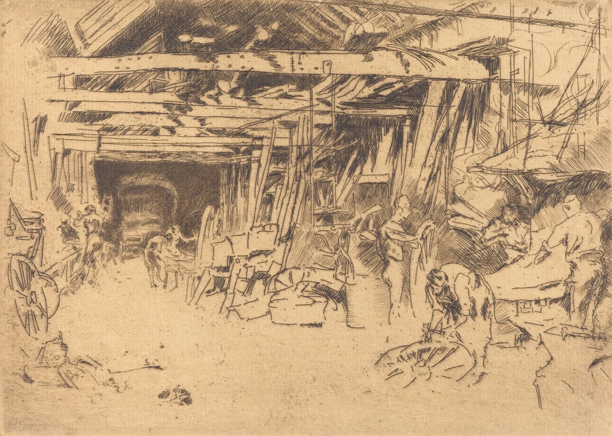 صانع عجلات ، 18791880. بواسطة جيمس أبوت ماكنيل ويسلر