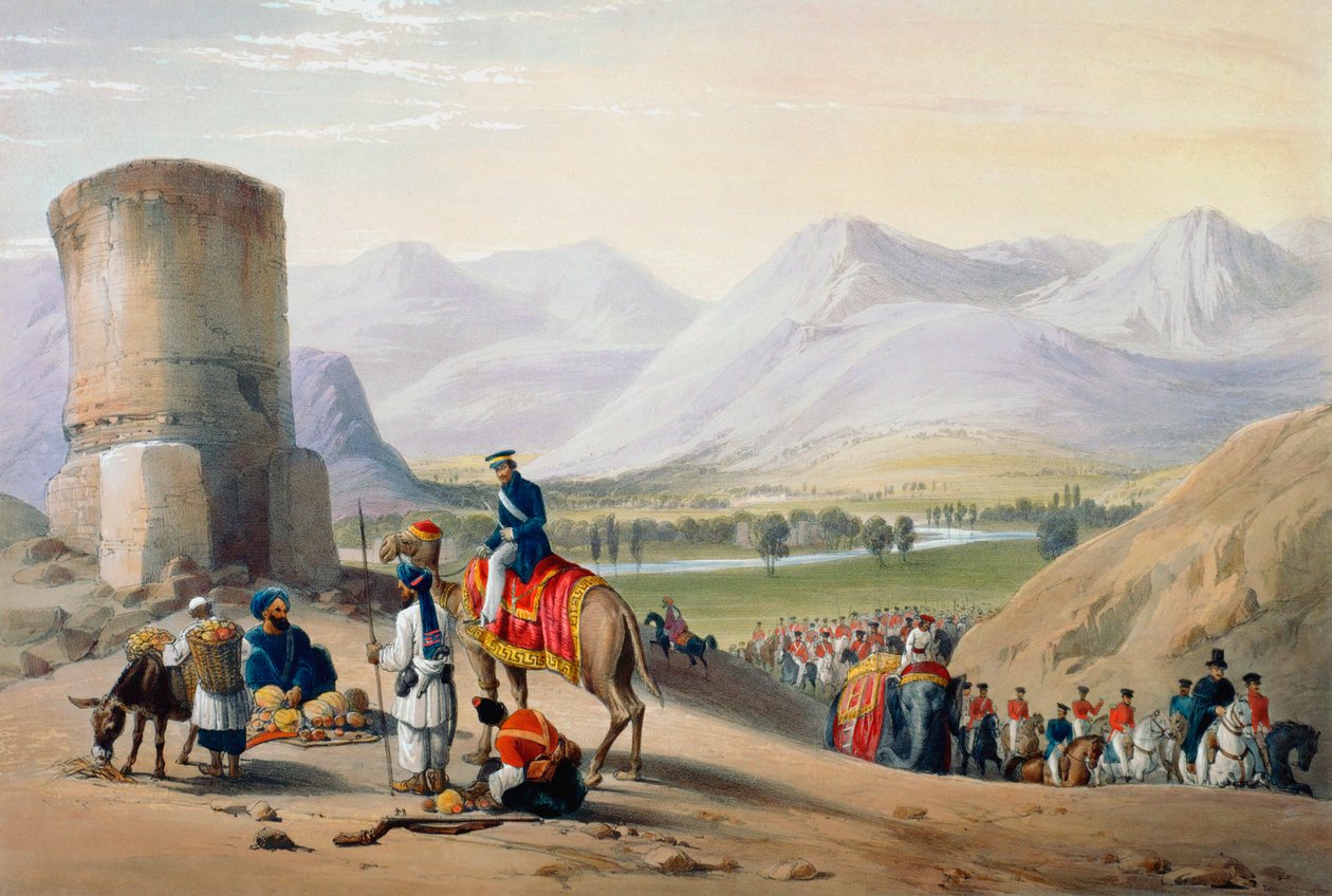 الحرب الأنغلو-أفغانية الأولى 1838-1842 بواسطة جيمس أتكينسون