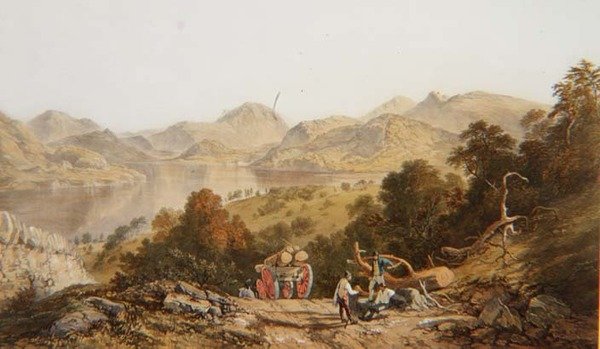 أولسووتر ، من "The English Lake District" بواسطة جيمس بيكر (بعد) باين
