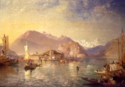 Isola Bella على بحيرة Maggiore بواسطة جيمس بيكر باين