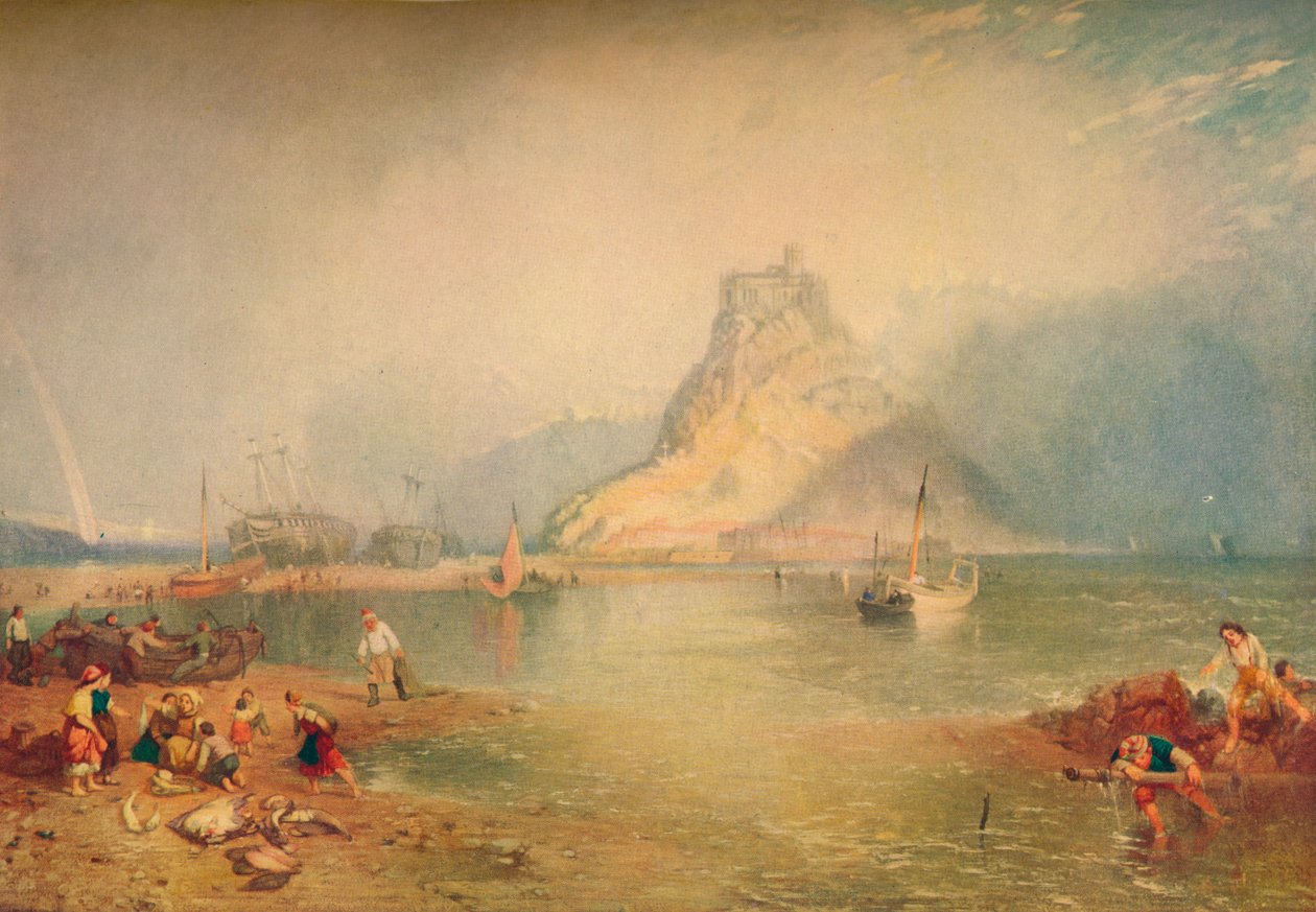 جبل سانت مايكلز ، c1830s ، 1920. بواسطة جيمس بيكر باين