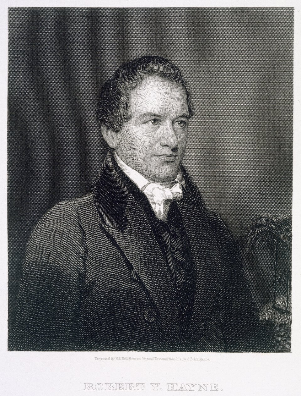 روبرت يونغ هاين (1791-1841) منقوش بواسطة هنري بريان هول (1808-1884) بواسطة جيمس بارتون لونجكر