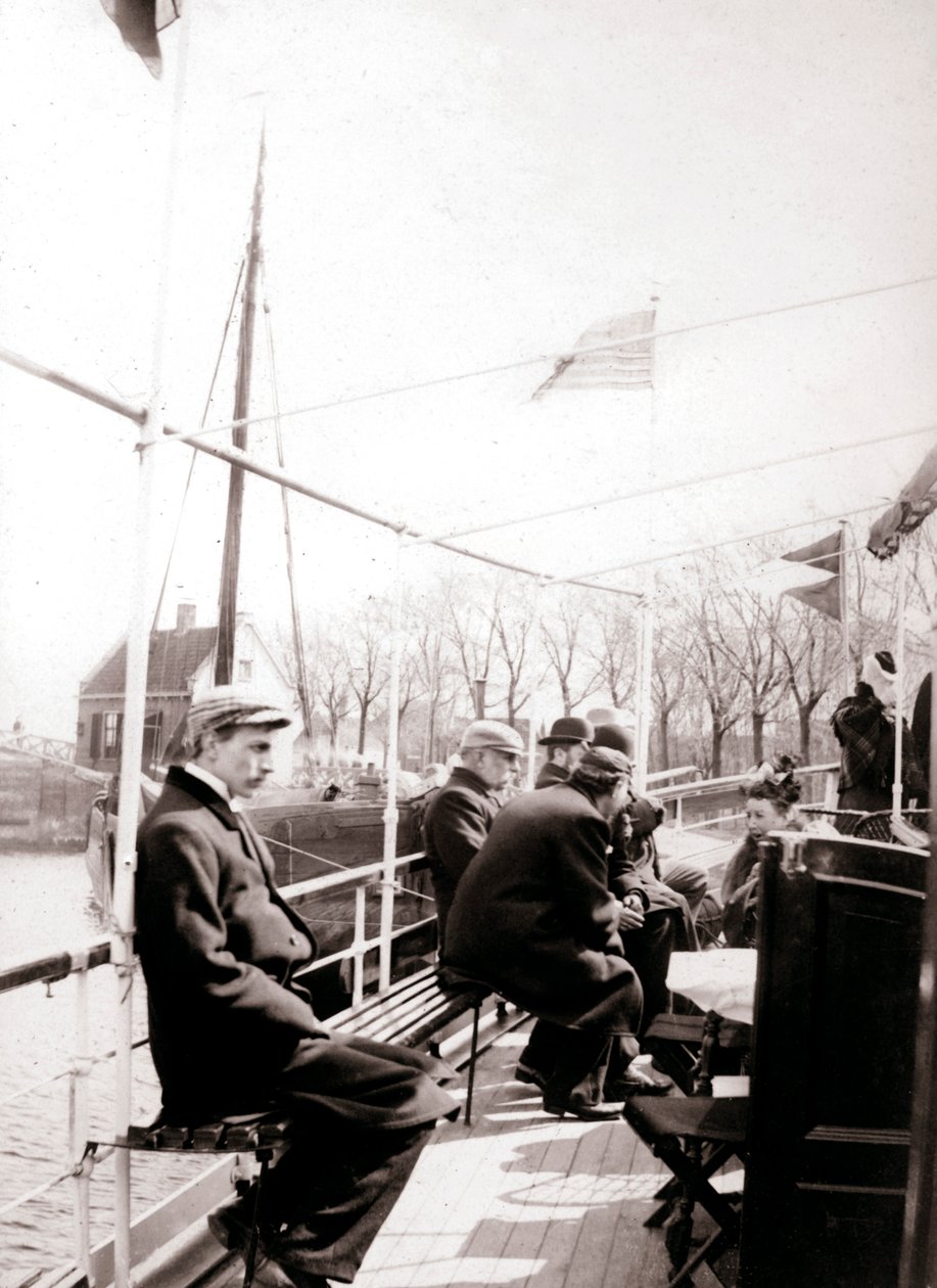 ركاب القوارب ، برويك ، هولندا ، 1898. بواسطة جيمس باتكين