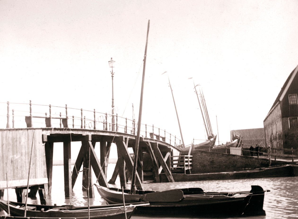 قوارب القناة ، جزيرة ماركين ، هولندا ، 1898 بواسطة جيمس باتكين