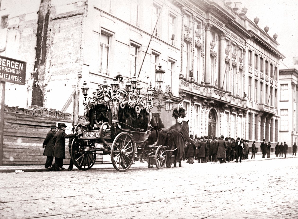 قلوب تجرها الخيول ، أنتويرب ، 1898 بواسطة جيمس باتكين