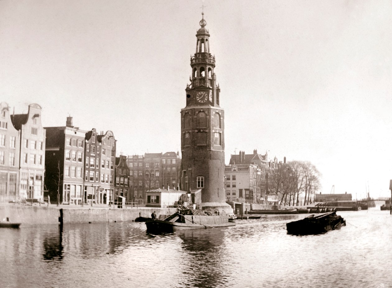 Montelbaanstoren ، أمستردام ، 1898. بواسطة جيمس باتكين