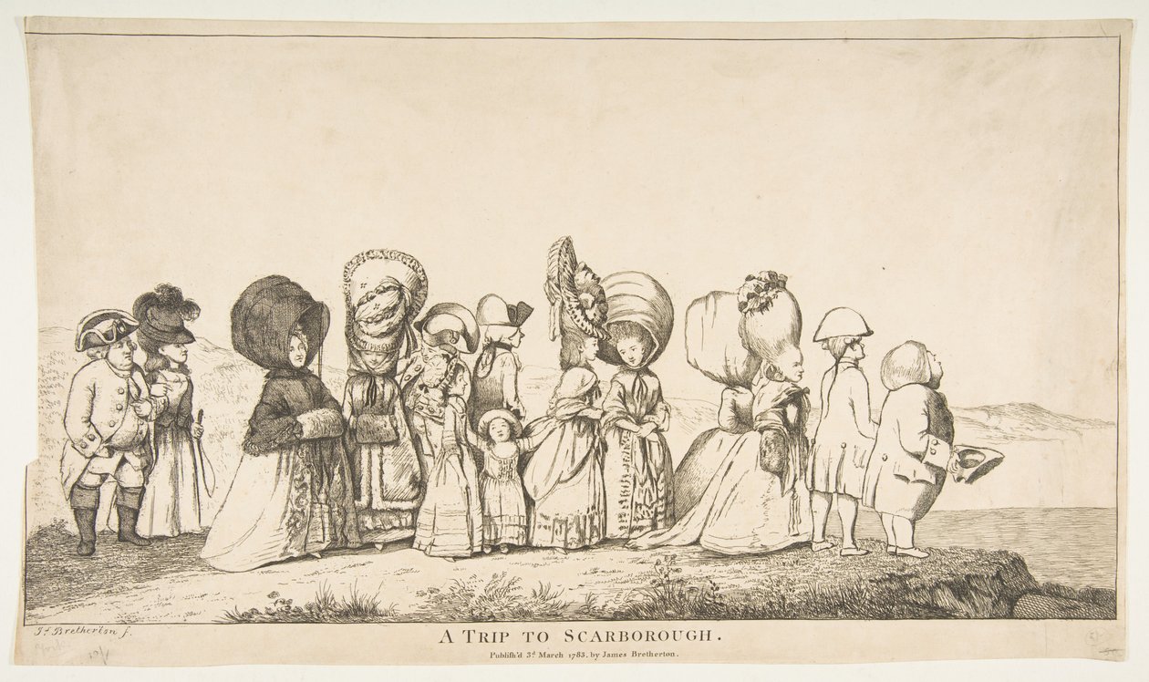 رحلة إلى سكاربورو ، 3 مارس 1783. بواسطة جيمس بريثرتون