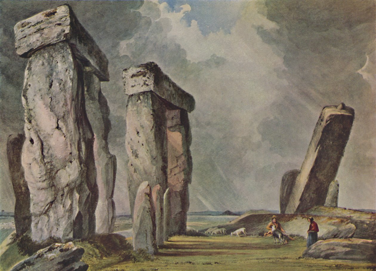 ستونهنج ، ويلتشير ، c1830 ، 1946 بواسطة جيمس بريدجز