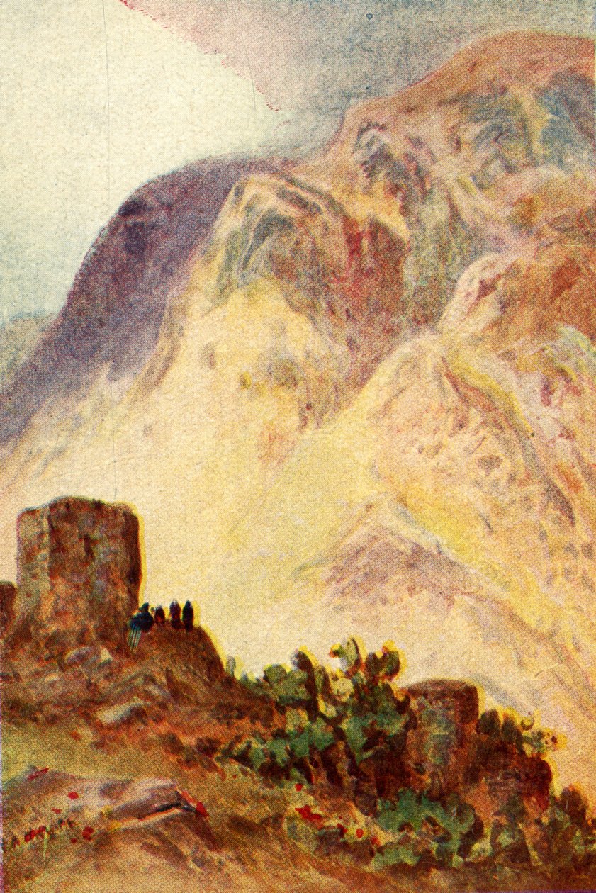 جبل عيبال وجبل جيريزيم - يوحنا الرابع. 20 ، ج 1924. التأليف: جيمس كلارك ، هنري هاربر. بواسطة جيمس كلارك وهنري هاربر