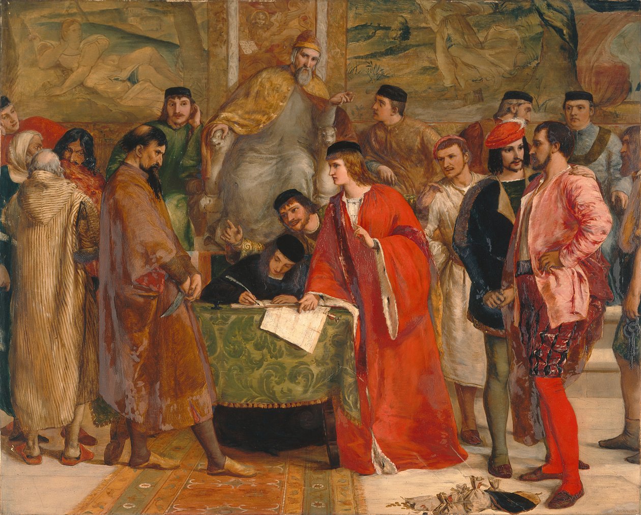 هزيمة Shylock بواسطة جيمس كلارك هوك