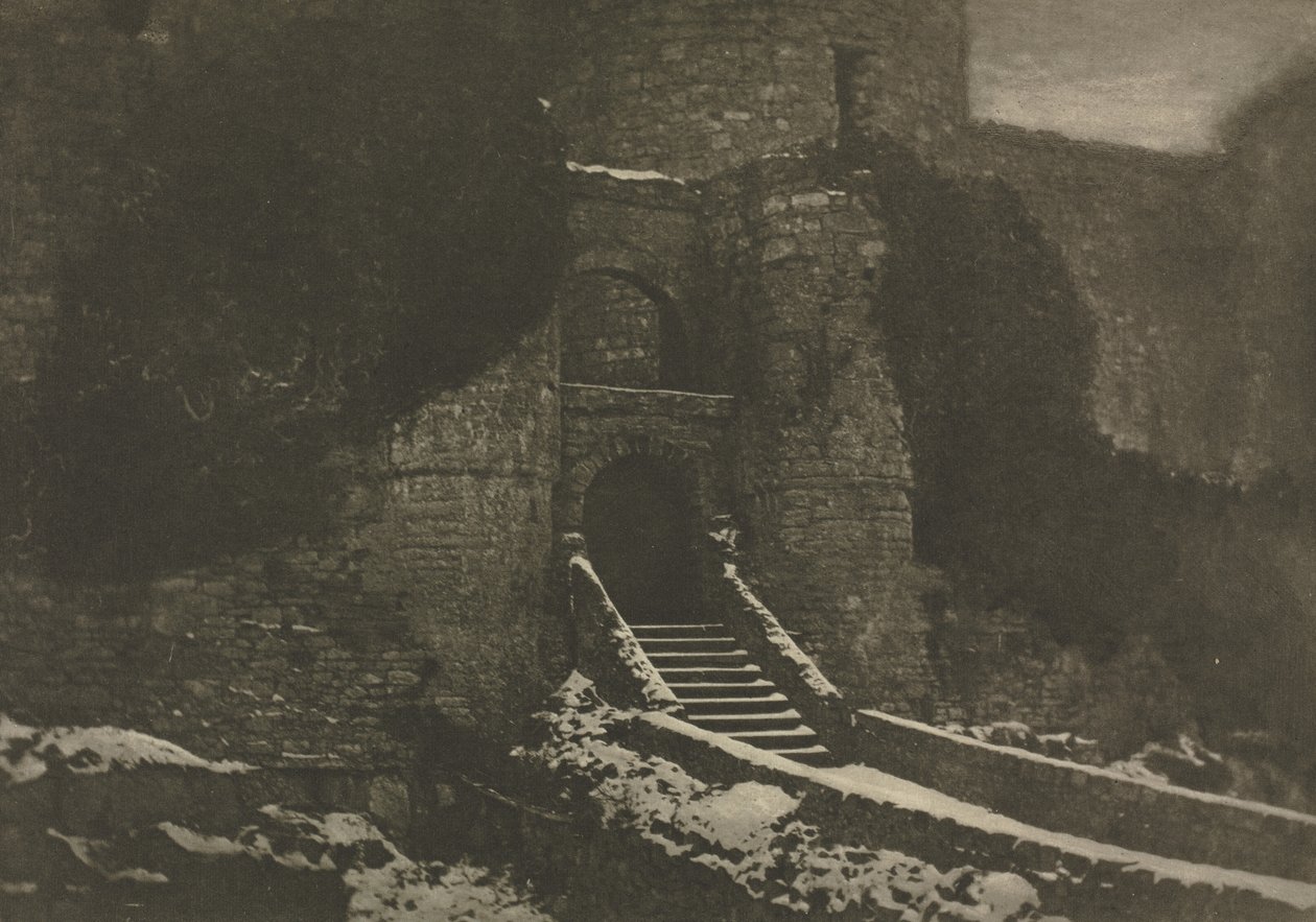 عمل الكاميرا: قلعة Harlech ، 1910. بواسطة جيمس كريج أنان