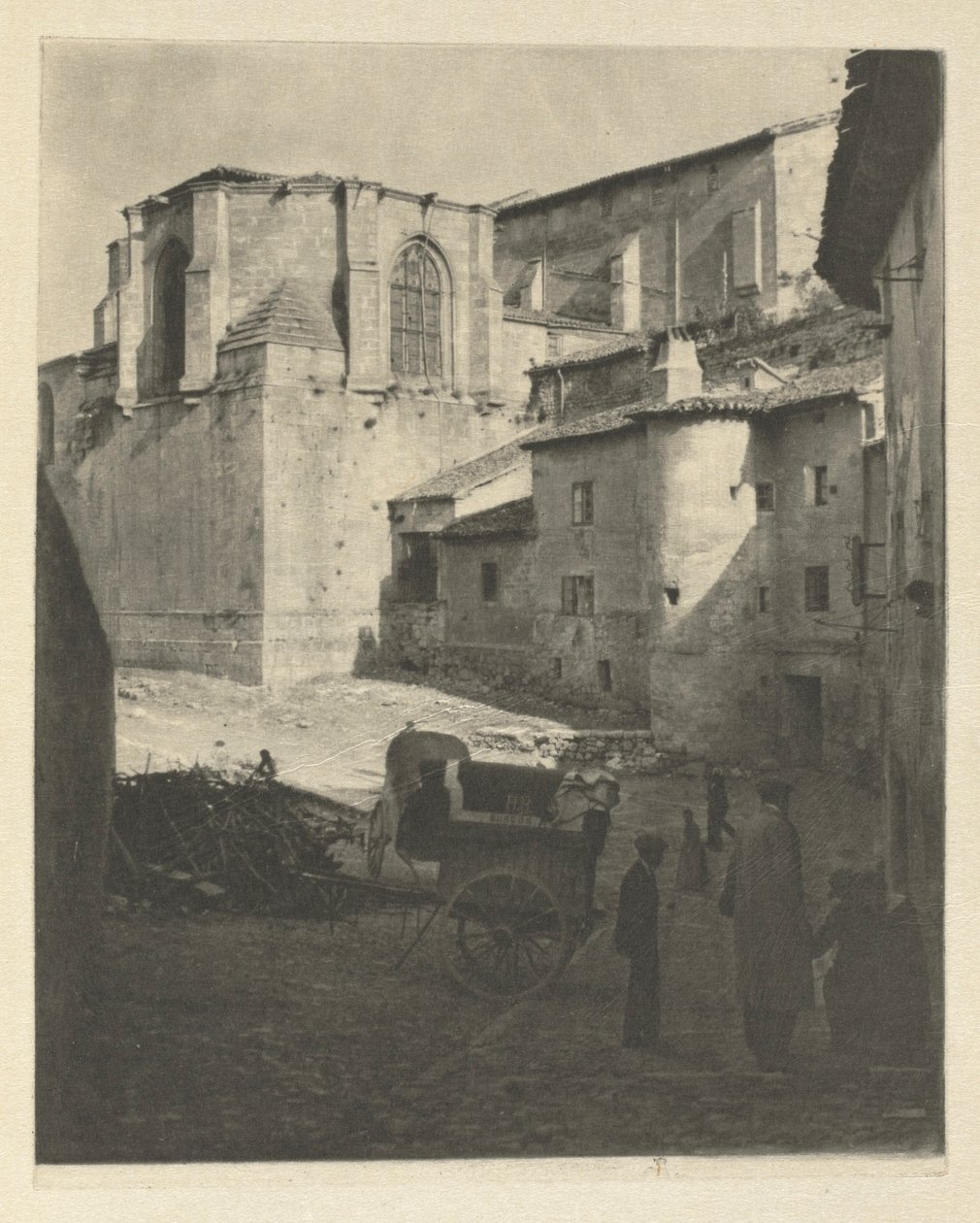 عمل الكاميرا: الكنيسة القديمة - بورغوس ، 1914. بواسطة جيمس كريج أنان