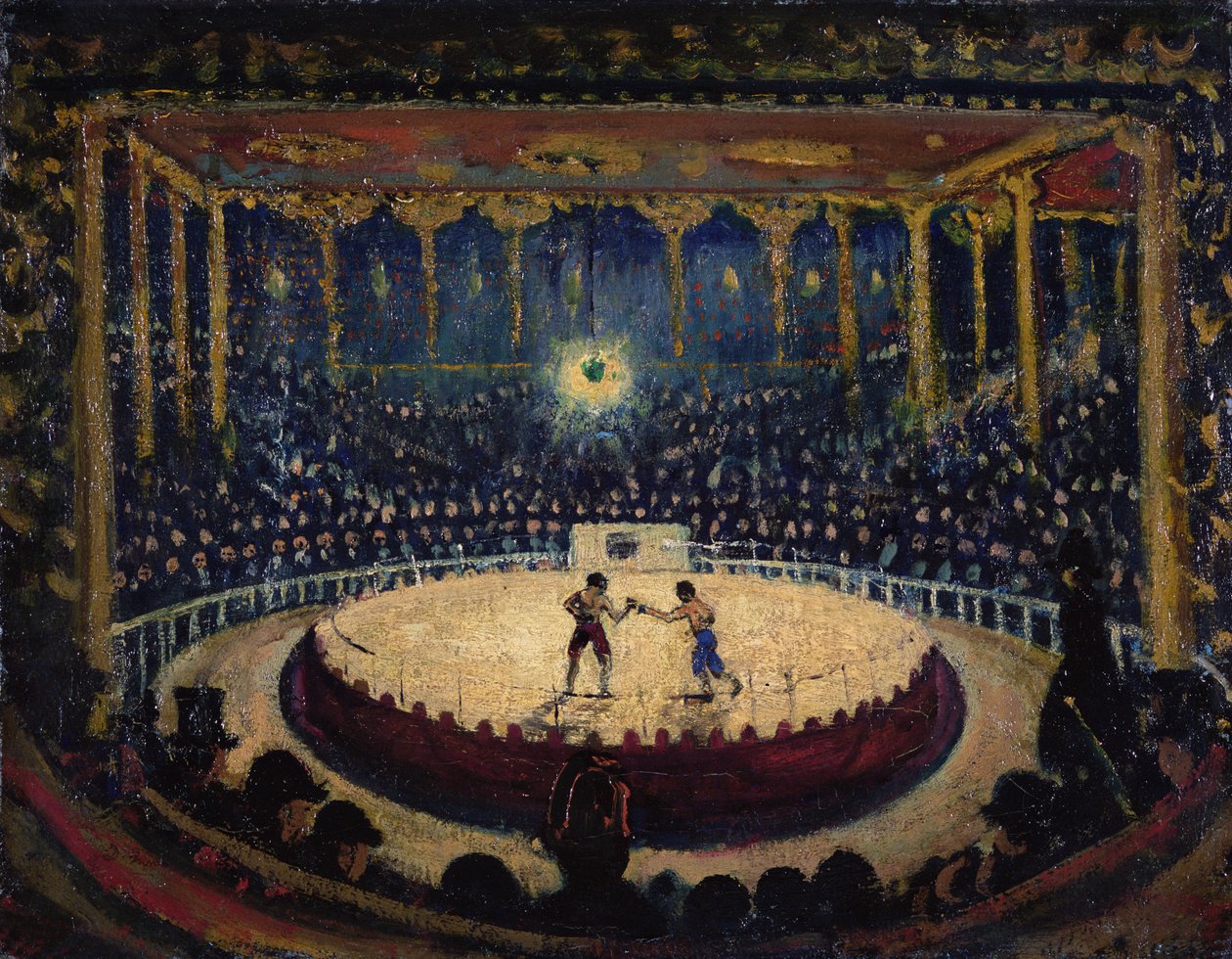 الخاتم حوالي 1912 (زيت على قماش) بواسطة جيمس ديكسون اينيس