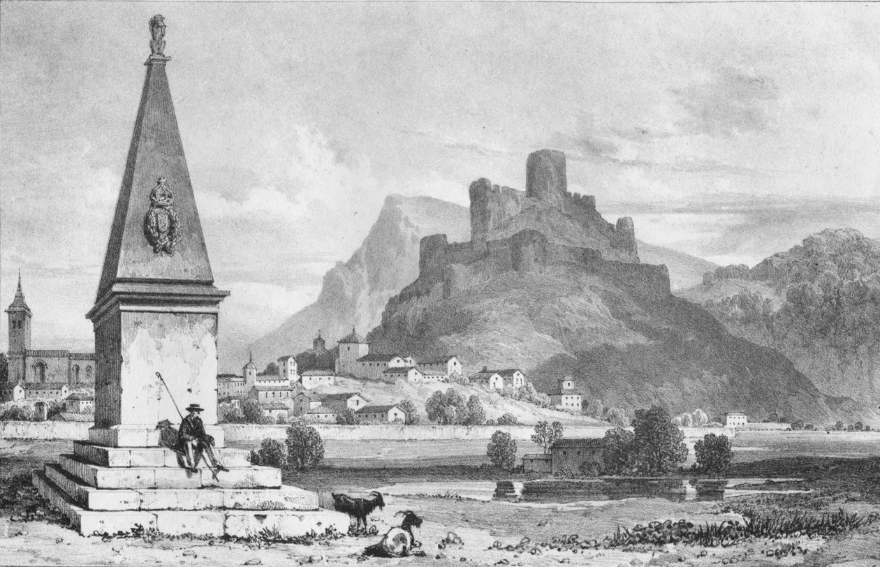 المنزه. ميدان المعركة ، 1823. بواسطة جيمس دوفيلد هاردينج