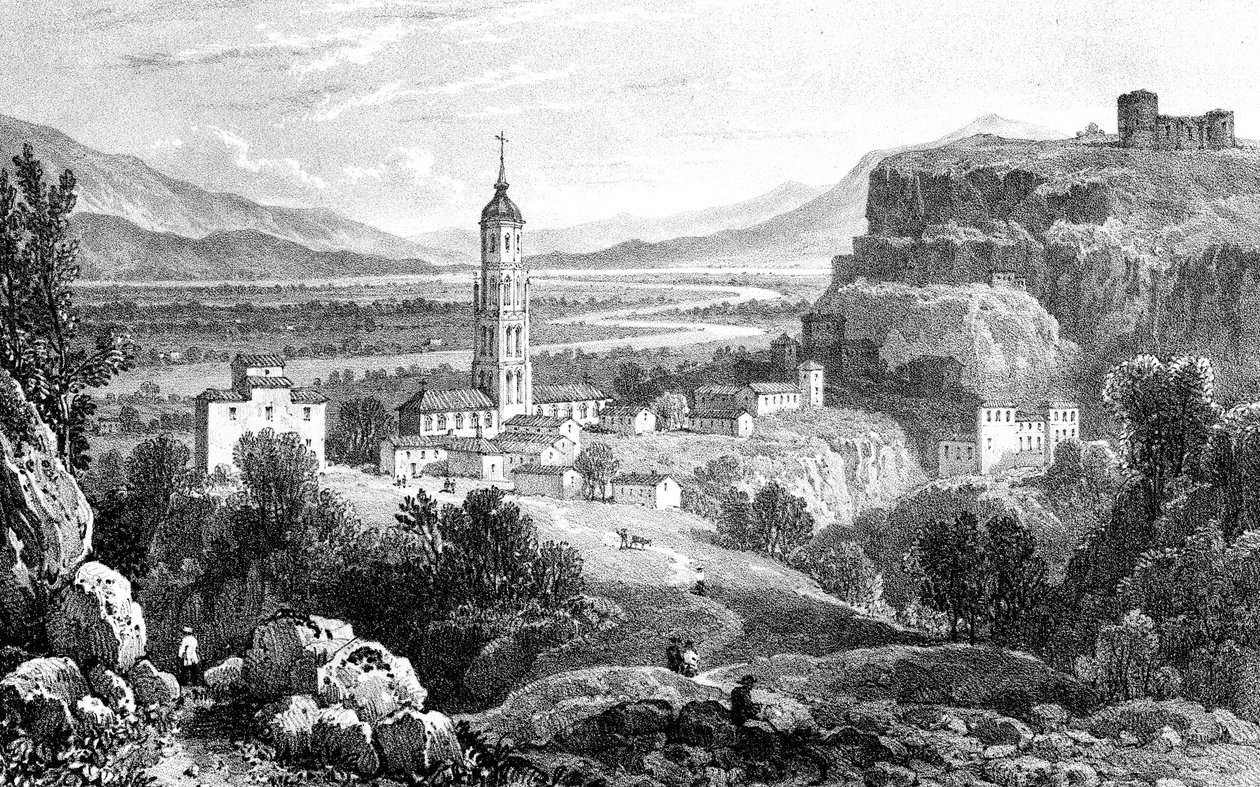 فراجا ، إسبانيا ، 1823. بواسطة جيمس دوفيلد هاردينج