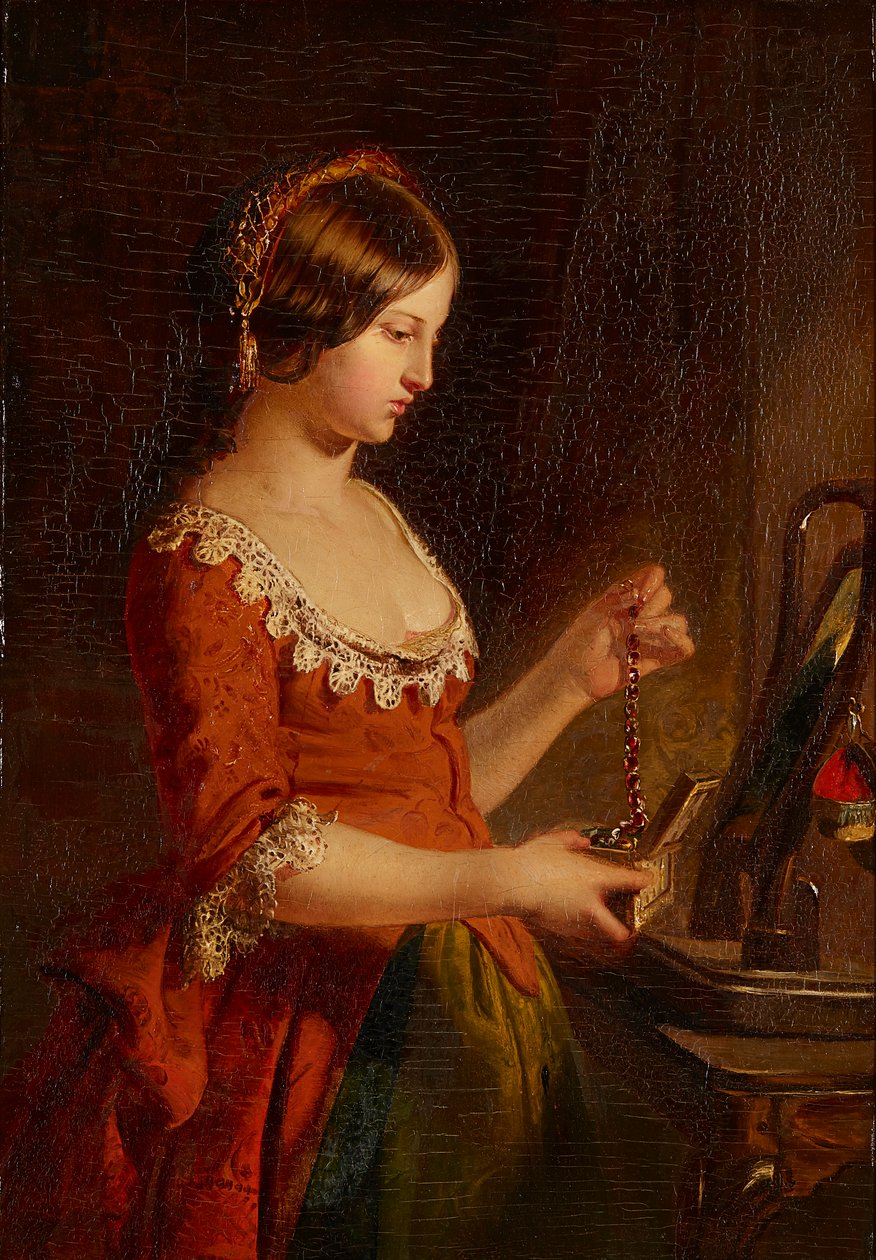 The Jewel Casket (زيت على ظهر السفينة) بواسطة جيمس اكفورد لودر